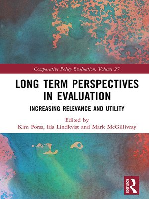 cover image of Long Term Perspectives in Evaluation